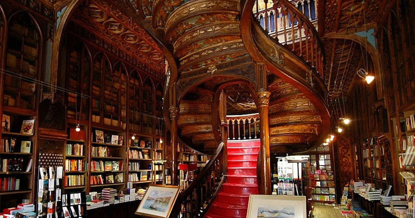 Livraria Lello, Porto, Portugalsko