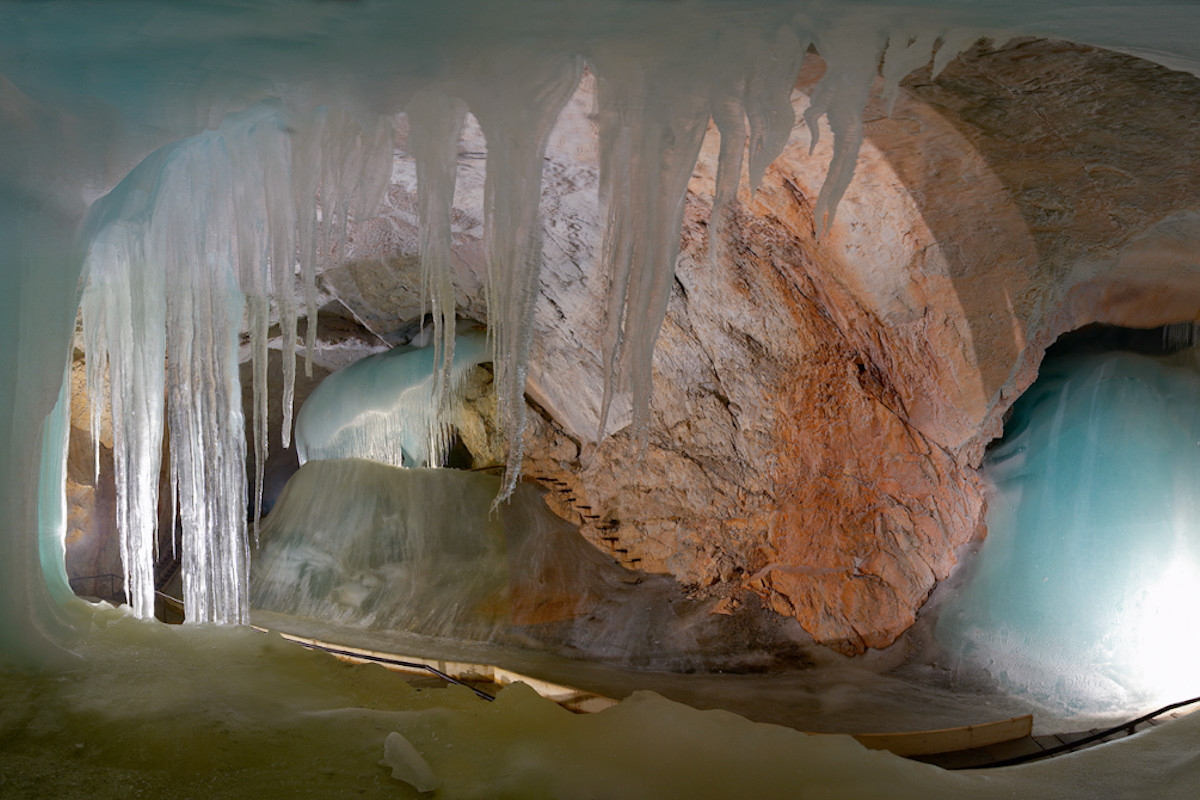 Eisriesenwelt, Rakúsko Eisriesenwelt, Rakúsko