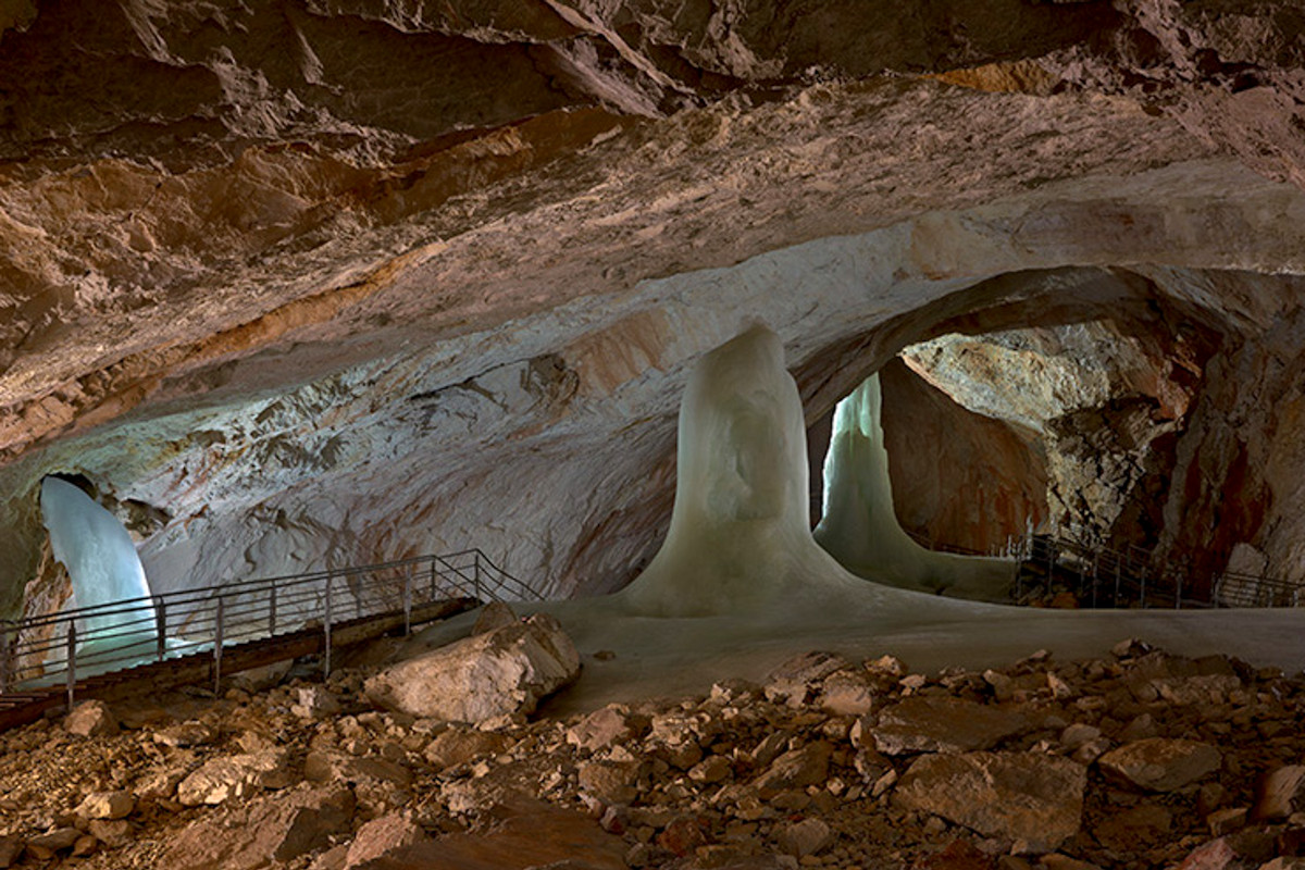 Eisriesenwelt, Rakúsko Eisriesenwelt, Rakúsko