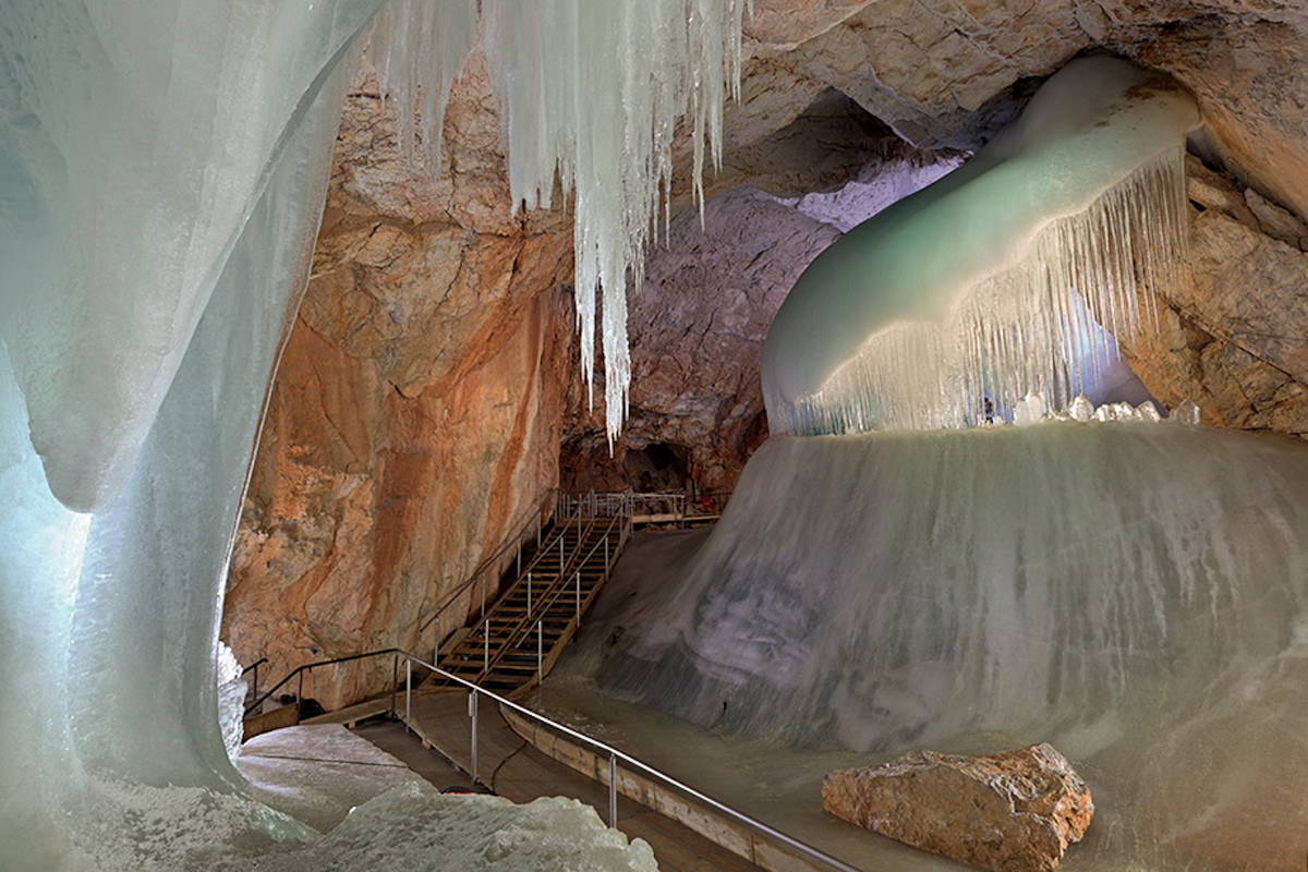 Eisriesenwelt, Rakúsko Eisriesenwelt, Rakúsko