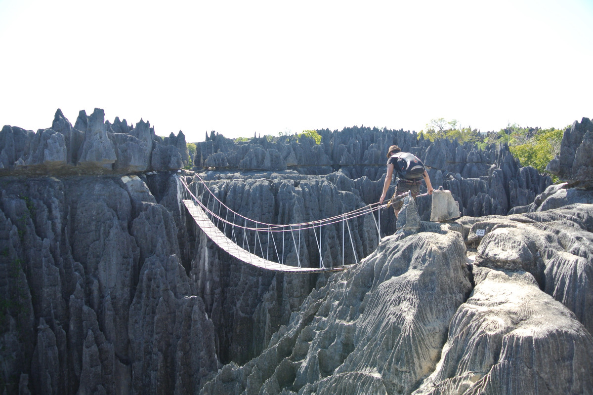 Národný park Tsingy de Bemaraha, Madagaskar Národný park Tsingy de Bemaraha, Madagaskar