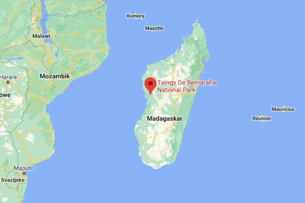 Národný park Tsingy de Bemaraha, Madagaskar
