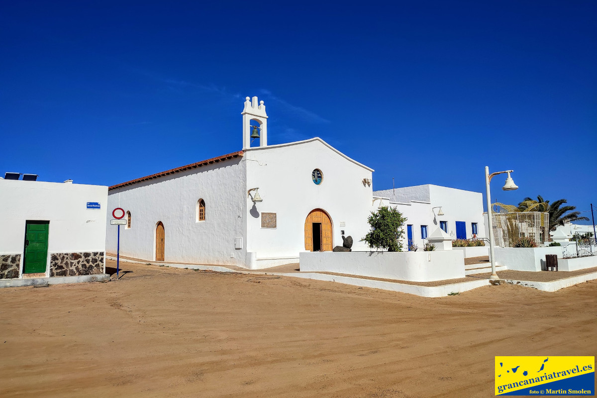 Caleta del Sebo, La Graciosa, Španielsko Caleta del Sebo, La Graciosa, Španielsko