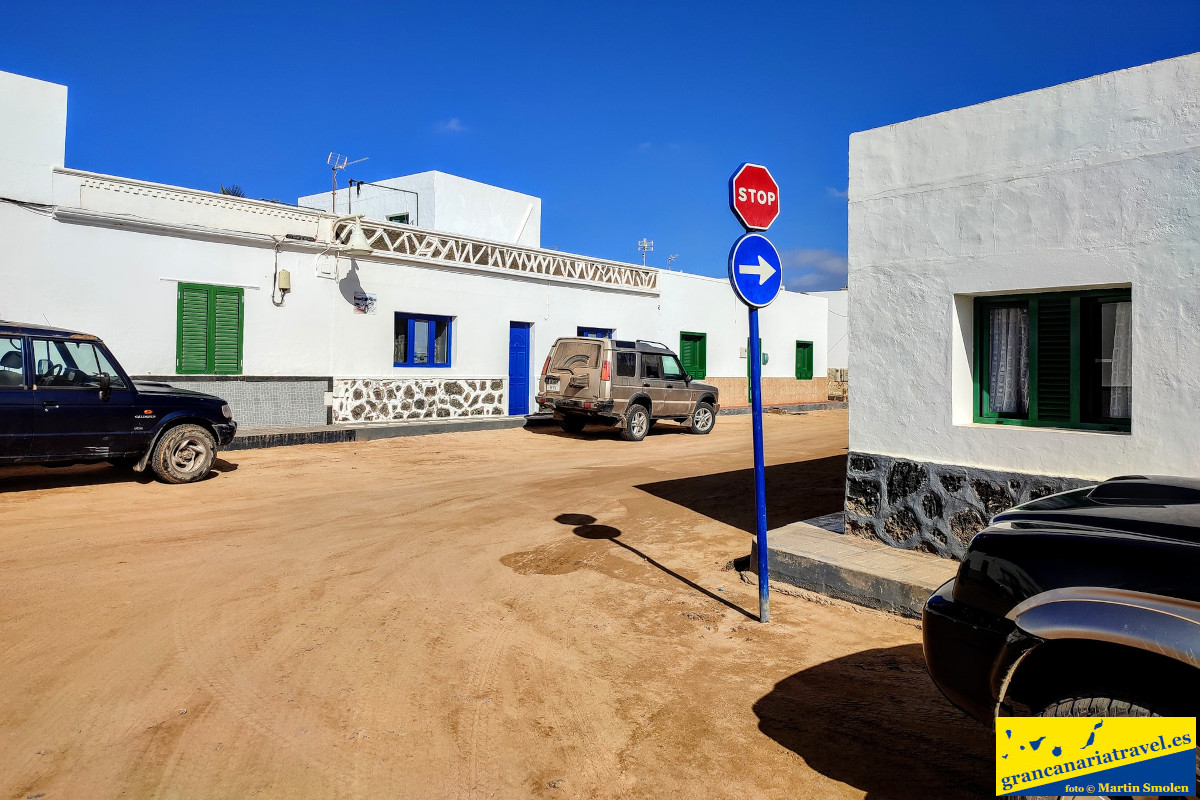 Caleta del Sebo, La Graciosa, Španielsko Caleta del Sebo, La Graciosa, Španielsko