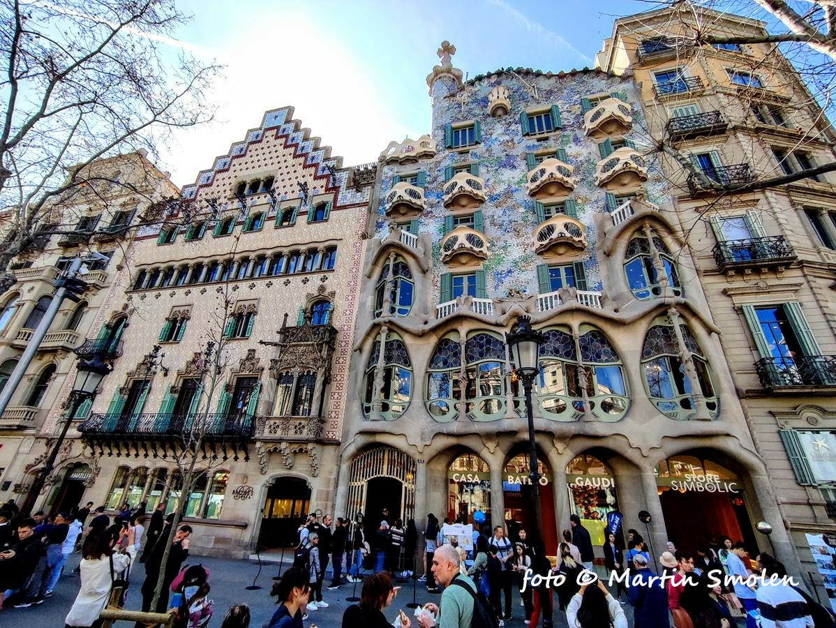 Casa Batlló, Barcelona, Španielsko Casa Batlló, Barcelona, Španielsko