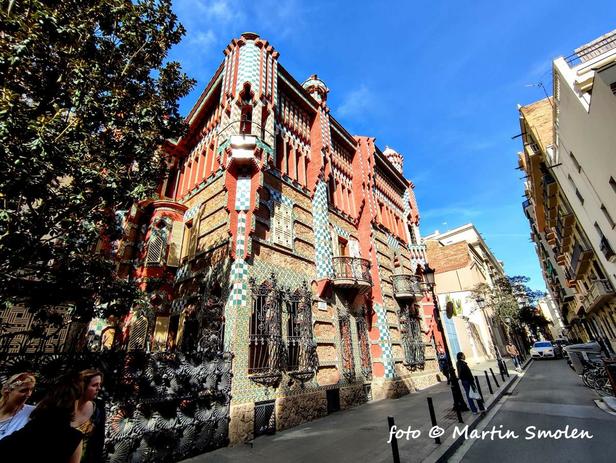 Casa Vicens, Barcelona, Španielsko Casa Vicens, Barcelona, Španielsko