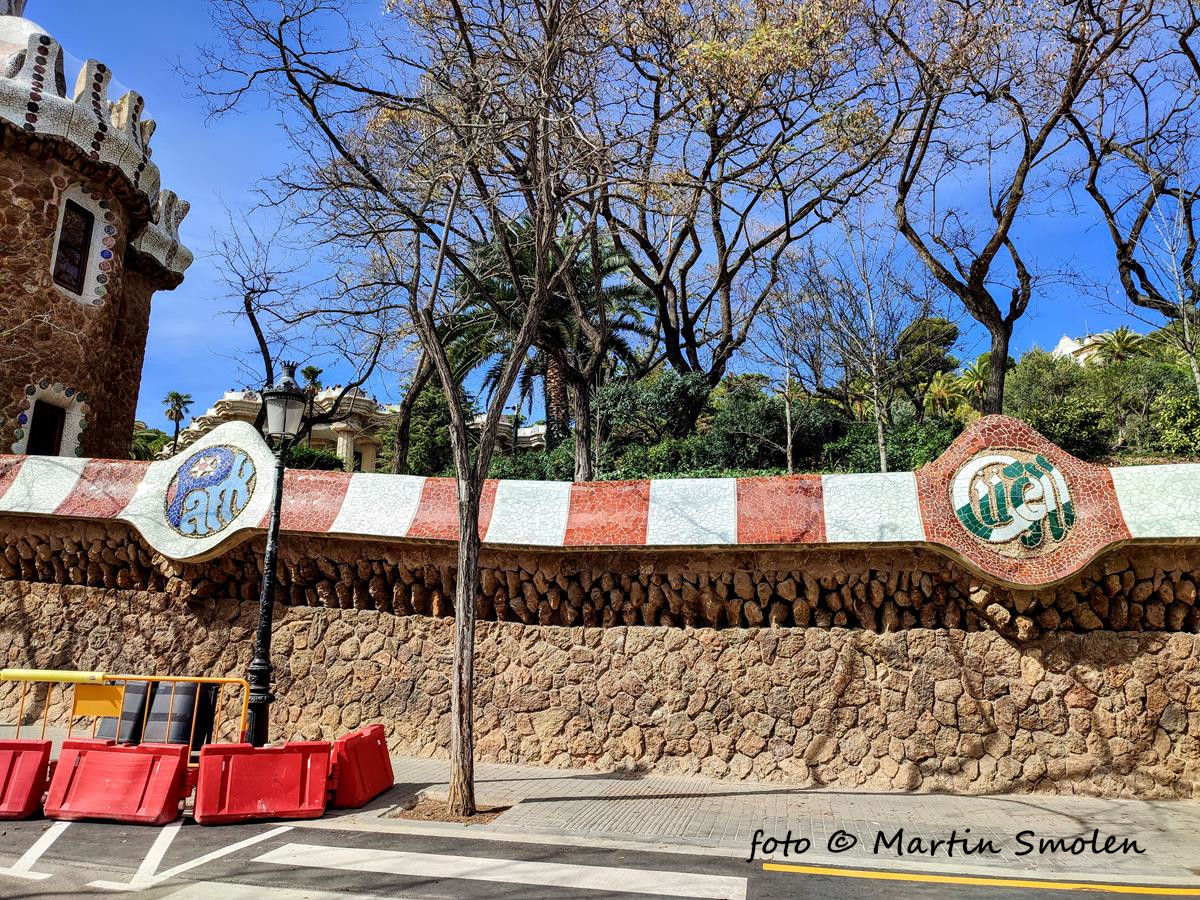 Park Güell, Barcelona, Španielsko Park Güell, Barcelona, Španielsko