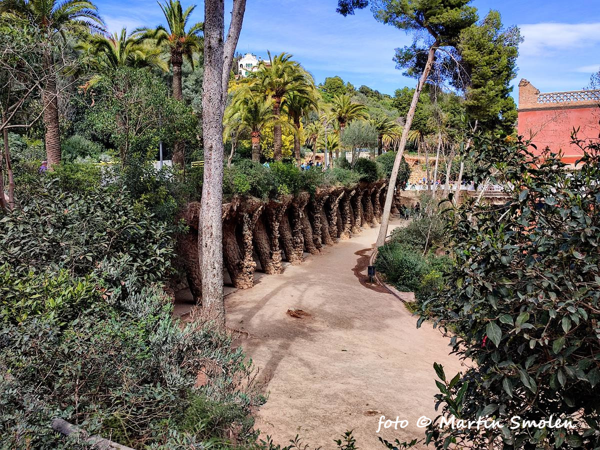 Park Güell, Barcelona, Španielsko Park Güell, Barcelona, Španielsko