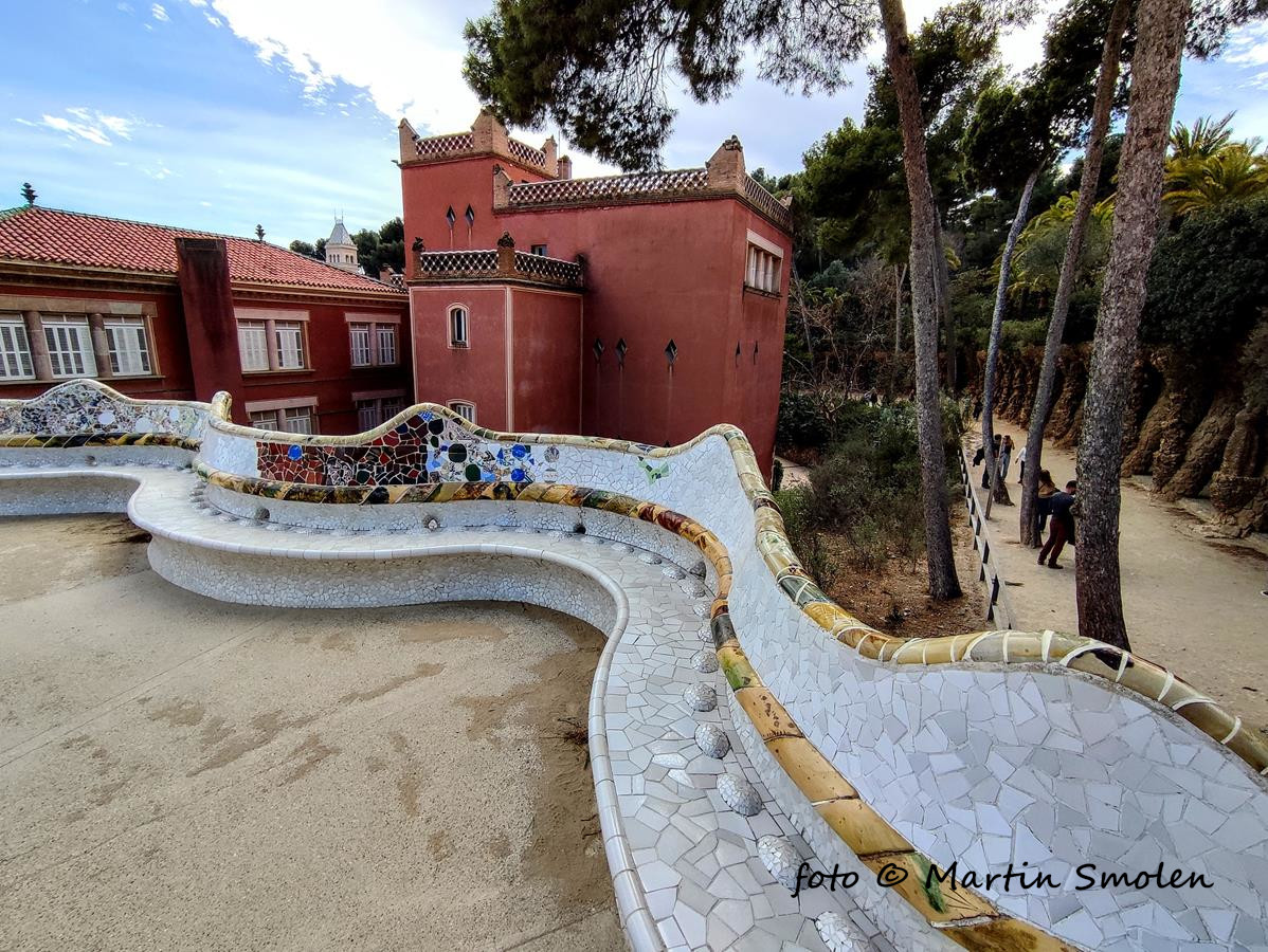 Park Güell, Barcelona, Španielsko Park Güell, Barcelona, Španielsko