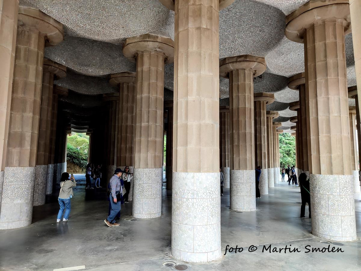 Park Güell, Barcelona, Španielsko Park Güell, Barcelona, Španielsko