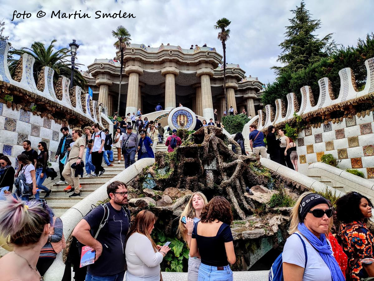 Park Güell, Barcelona, Španielsko Park Güell, Barcelona, Španielsko