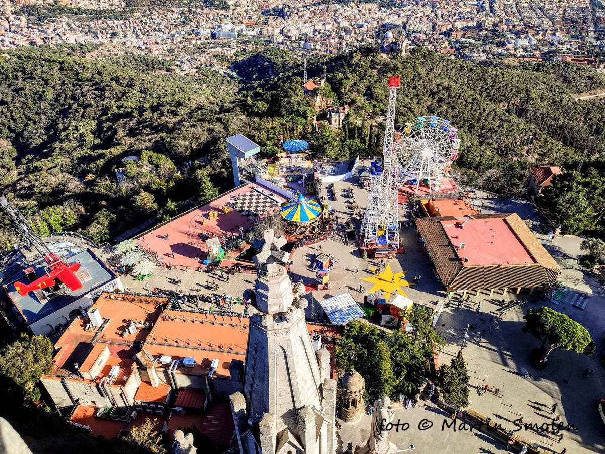Tibidabo, Barcelona, Španielsko Tibidabo, Barcelona, Španielsko
